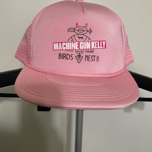 Machine Gun Kelly Pink Trucker Hat - Picture 1 of 5
